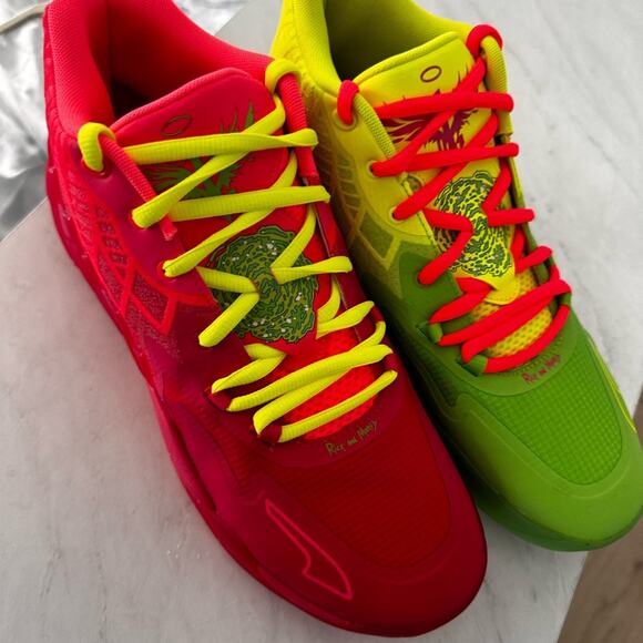 PUMA MB.01 x Rick and Morty Green/Red 2022 - Picture 5 of 10